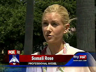 Tampa model and actor Somali Rose gives some sound advice on the Tampa Bay Modeling interview broadcast on FOX 13.
