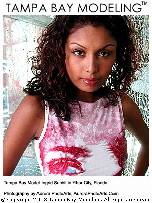 Tampa Bay model photographed at a Tampa Bay location during a model portfolio photography session by Tampa Bay photography company Aurora PhotoArts Tampa Bay Photography and Design. Photograph by modeling portfolio photographer Chris Passinault.